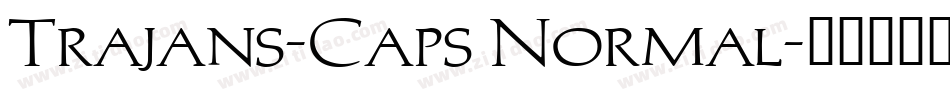 Trajans-Caps Normal字体转换